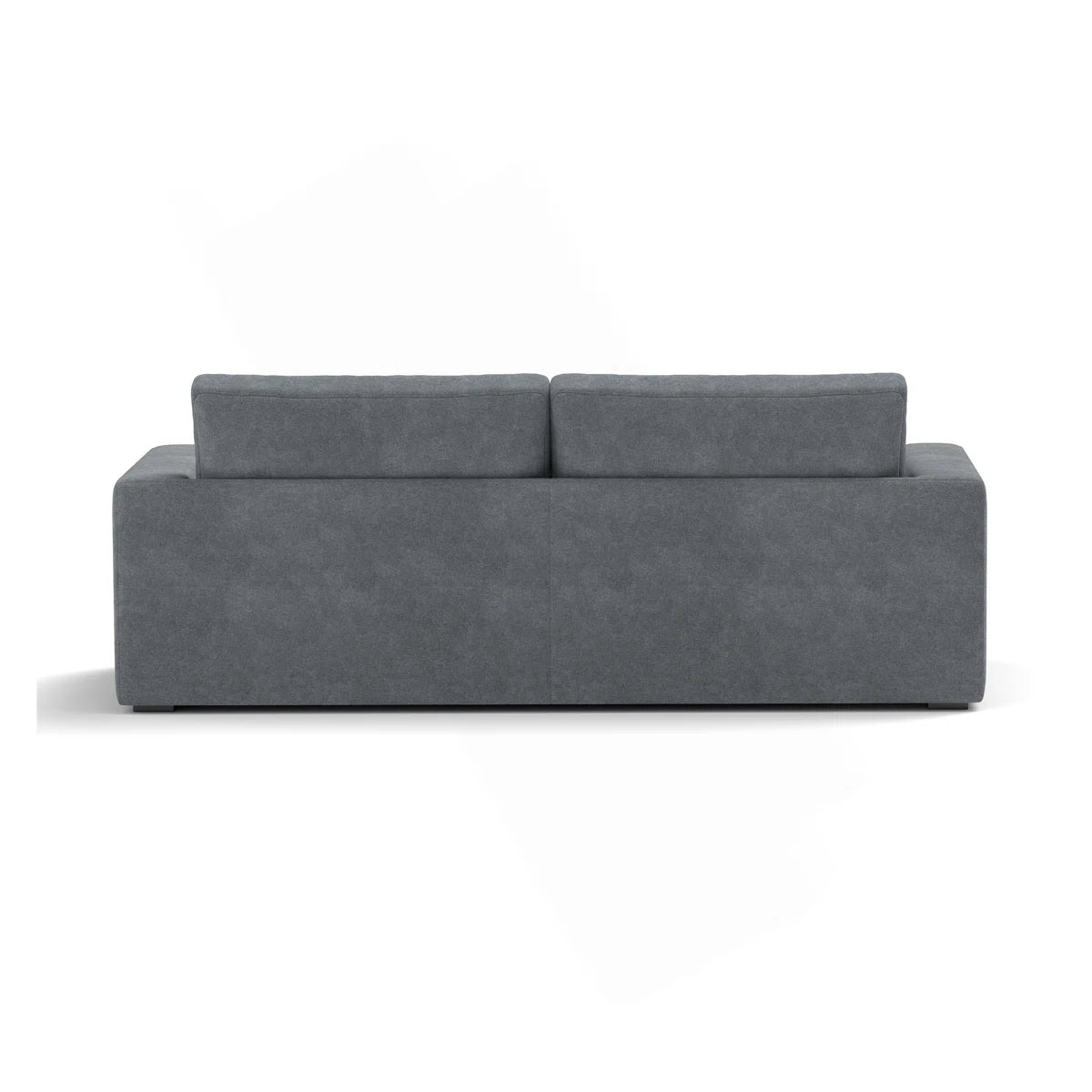 Gray-Teal 83" Modern 3 Seater Sofa with Detachable Cover