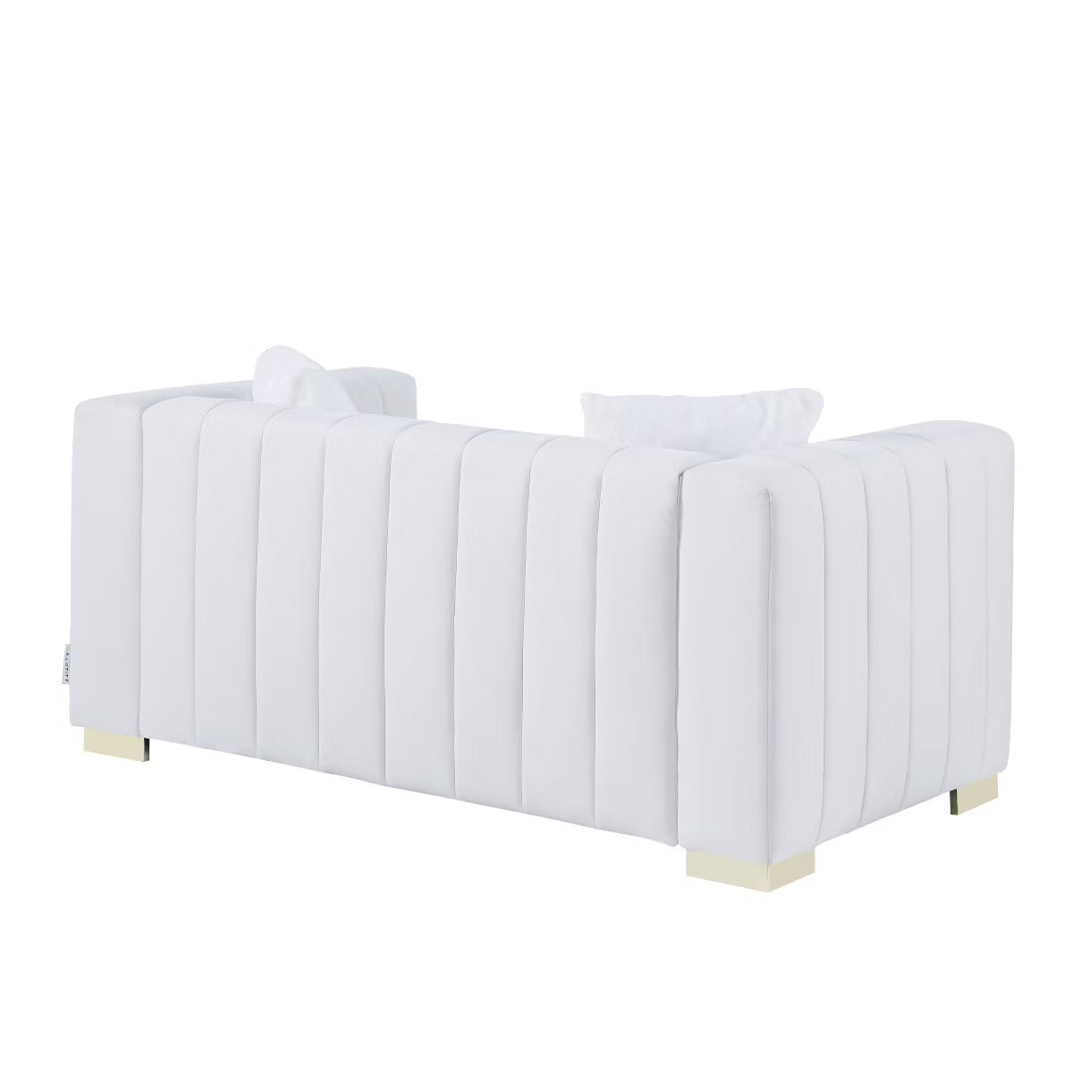 Grey or Beige 3 Seater Sofa - Velvet Loveseat Sofa