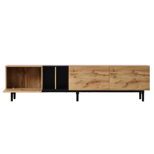 Modern TV Stand for 80 Inch Flat Screen