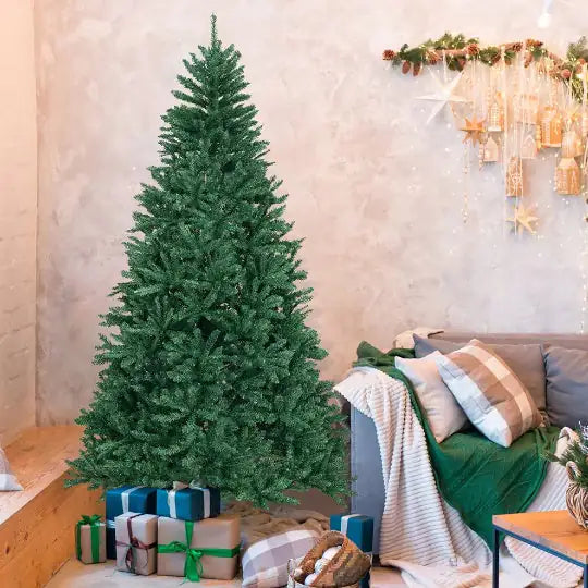 7.5ft Lifelike Artificial Christmas Tree Unlit