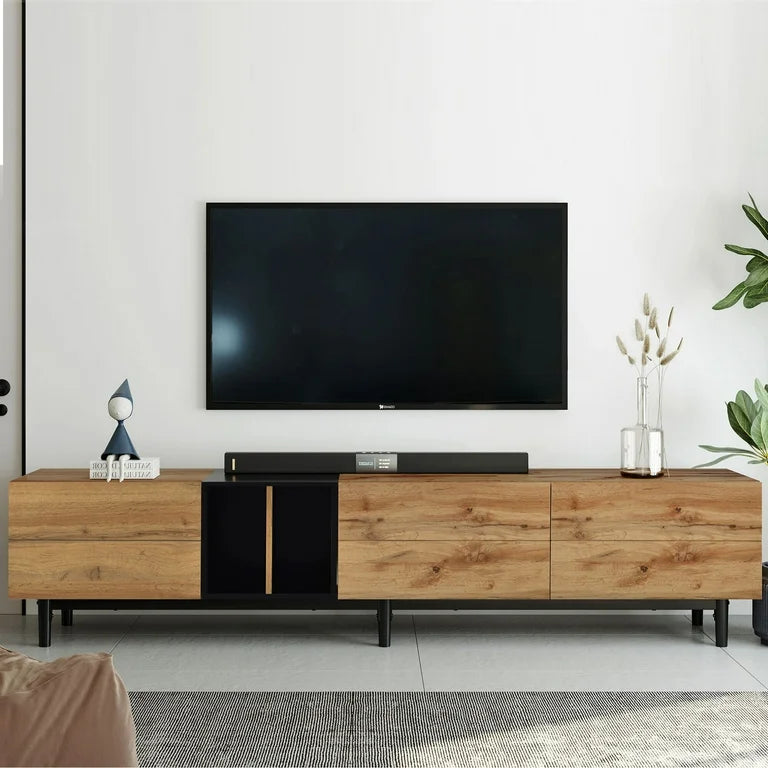 Modern TV Stand for 80 Inch Flat Screen