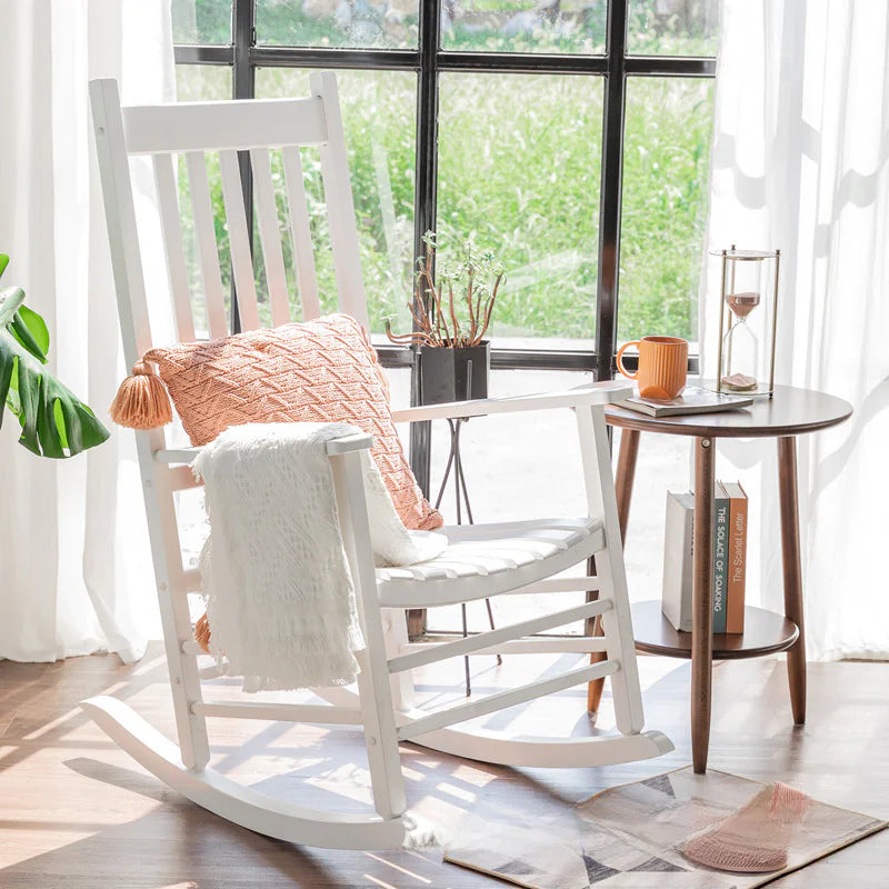 Solid Wood Outdoor Rocking Chair – Patio Chair for Garden