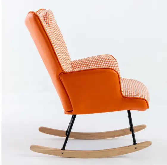 Pink Rocking Chair for Baby Nursery - Nursing Chair for Baby Room