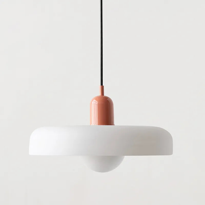 Modern Glass Chandelier in Multiple Colors