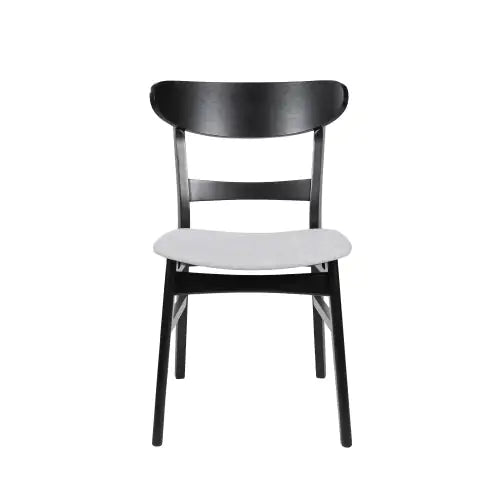 Mid-Century Upholstered Dining Chairs (Set)