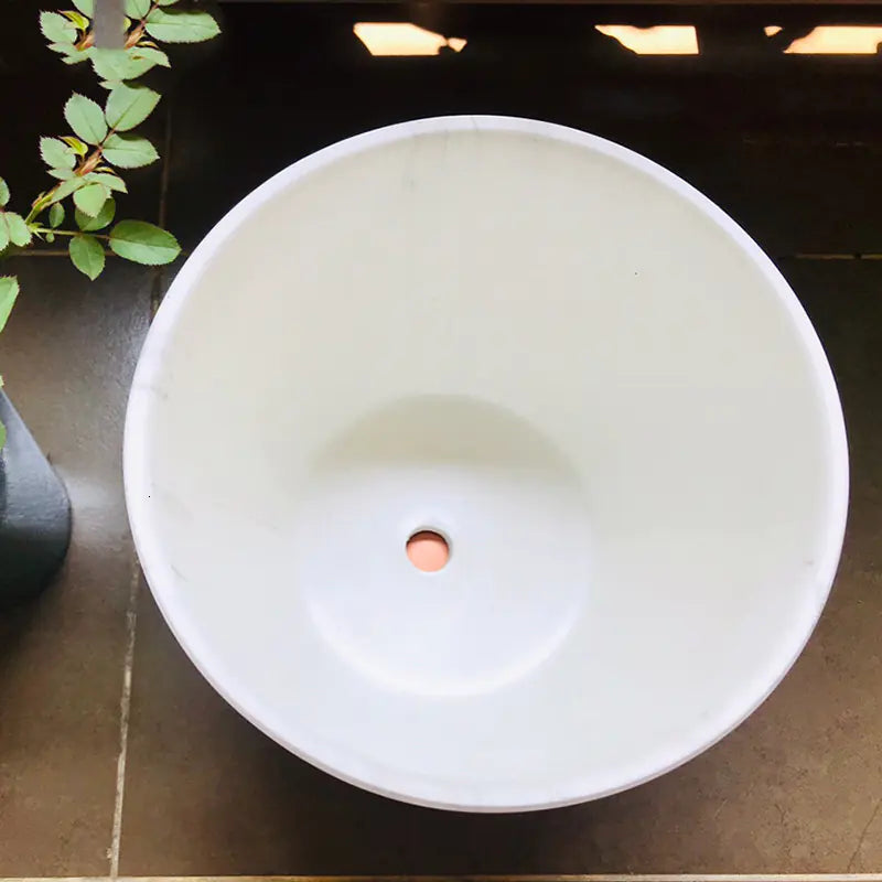 Ceramic Marble Pattern Pot for Modern Nordic Style