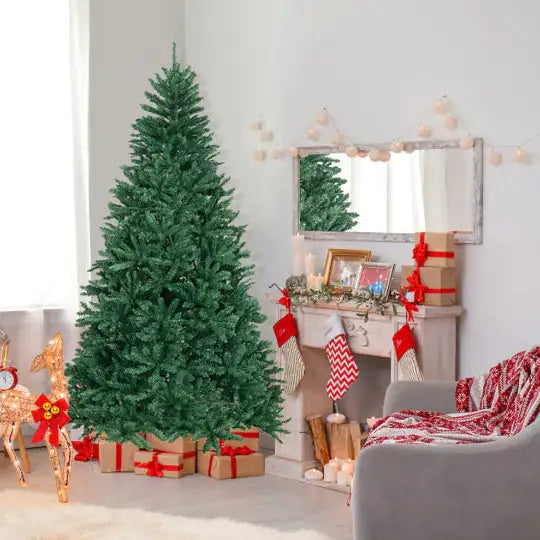7.5ft Lifelike Artificial Christmas Tree Unlit