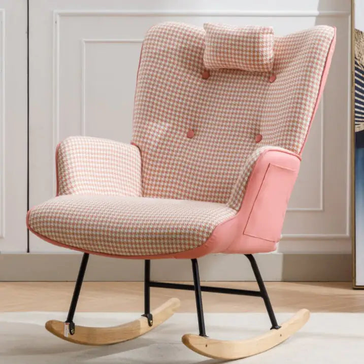 Grey Rocking Chair for Baby Nursery - Nursing Chair for Baby Room
