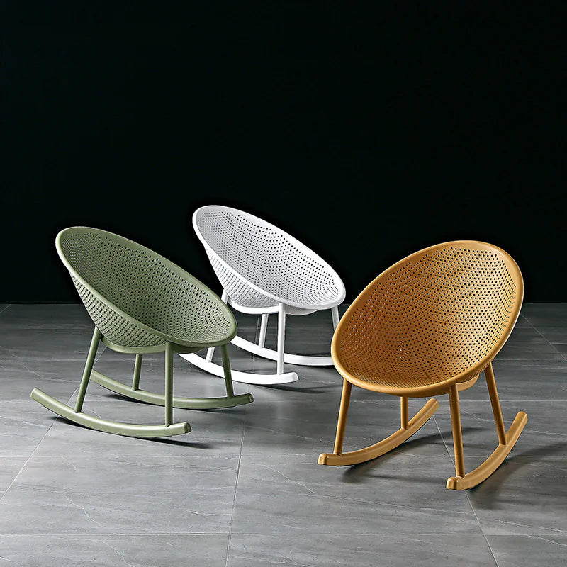 Scandinavian Rocking Chair – Compact Modern Design