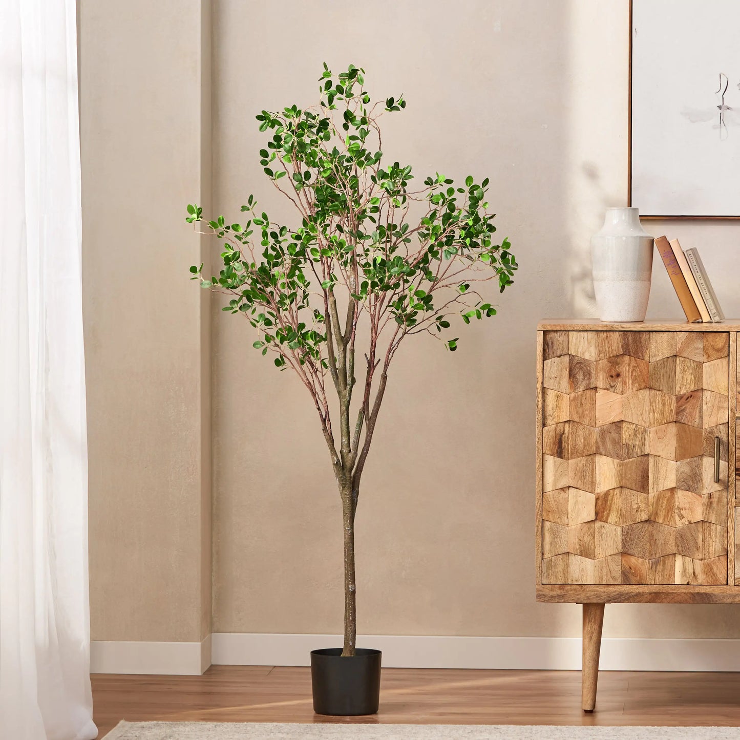 Artificial Milano Leaf Bonsai Tree 150cm
