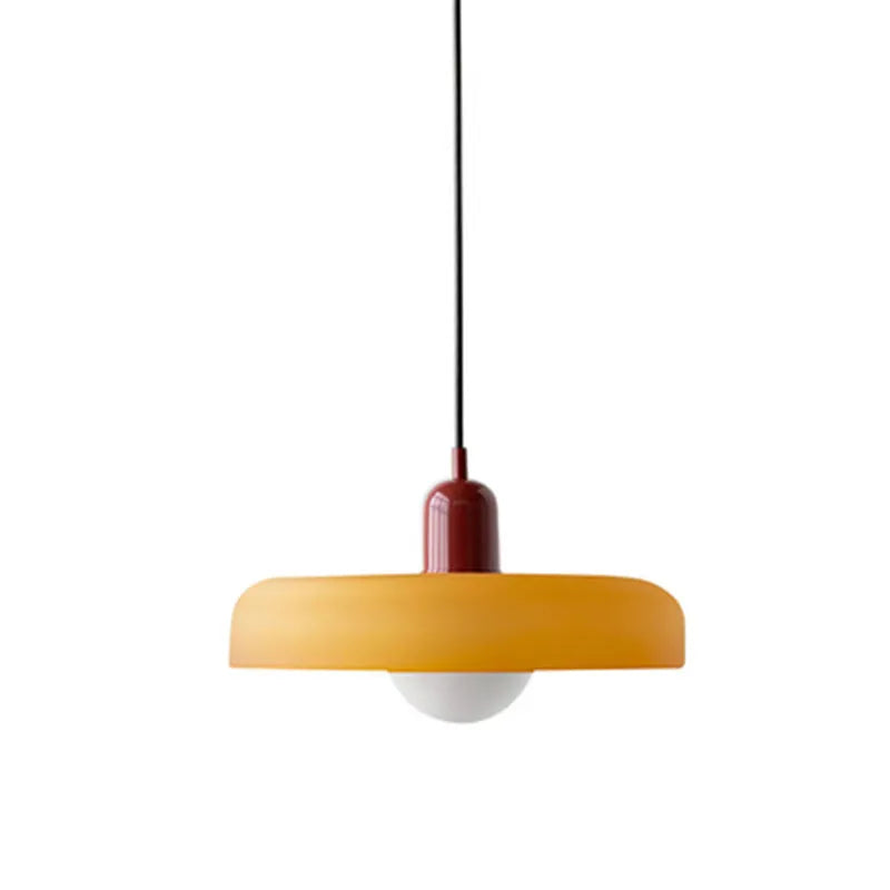 Modern Glass Chandelier in Multiple Colors
