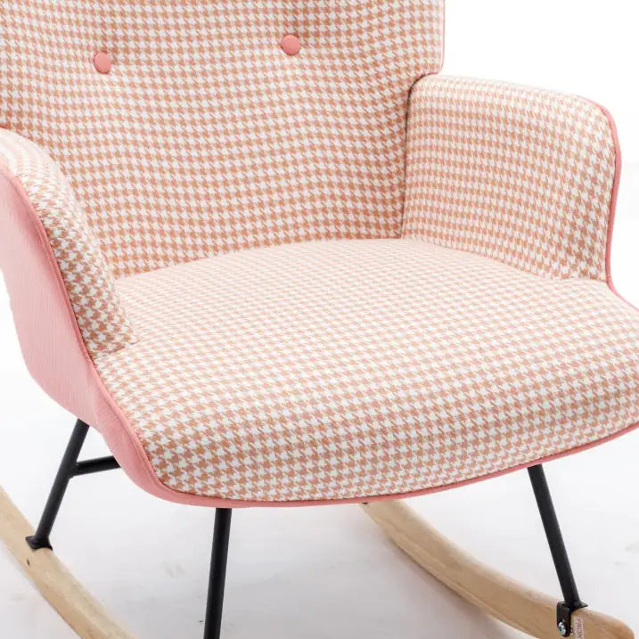 Grey Rocking Chair for Baby Nursery - Nursing Chair for Baby Room