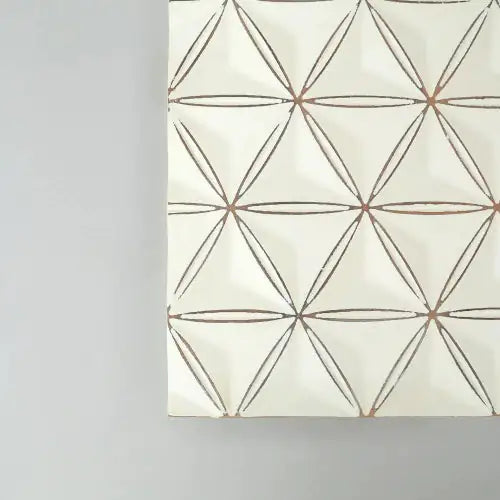 White Wooden Wall Decor, 16” Square Home Accent