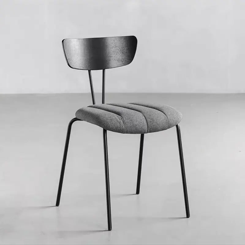 Nordic Wooden Dining Chair Compact Design
