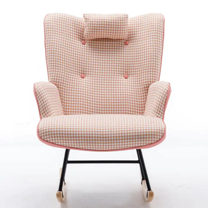 Grey Rocking Chair for Baby Nursery - Nursing Chair for Baby Room