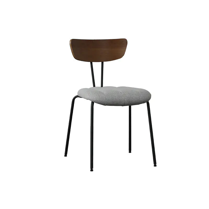 Nordic Wooden Dining Chair Compact Design