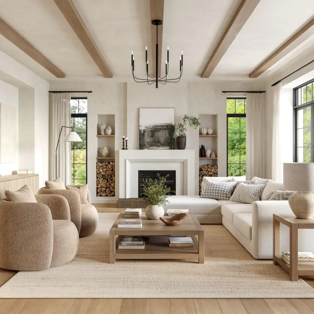 2x3 Area Rug - Hand Woven Jute and Cotton Neutral Rug for Living Room
