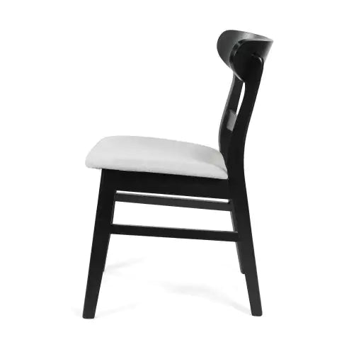 Mid-Century Upholstered Dining Chairs (Set)