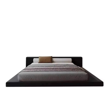 Italian Tatami Style Minimalist Black Floor Bed