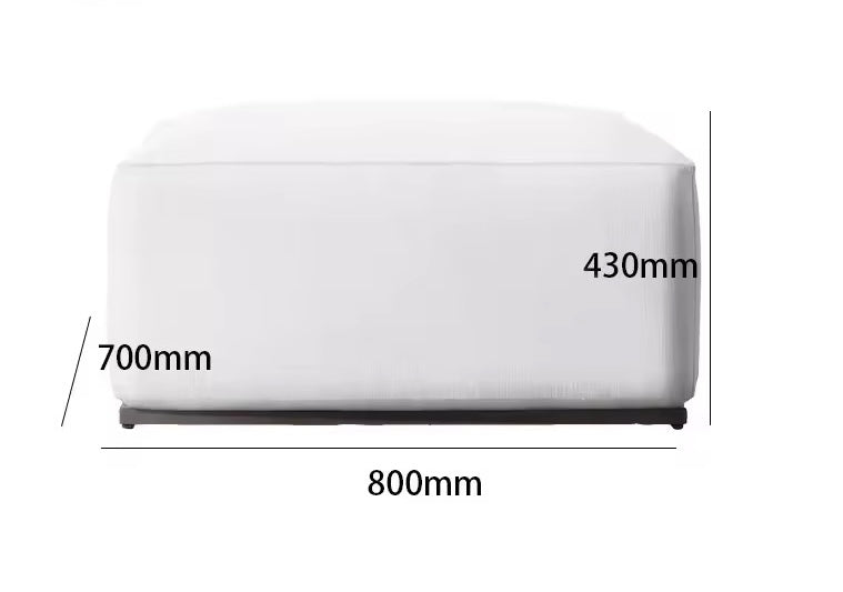 Rattan Outdoor Sofa Set, Aluminum Frame & Quick-Dry Cushions