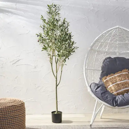 180CM Artificial Olive Tree – Realistic Faux Indoor Tree