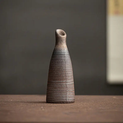 Rustic Vintage Ceramic Vase for Zen Spaces