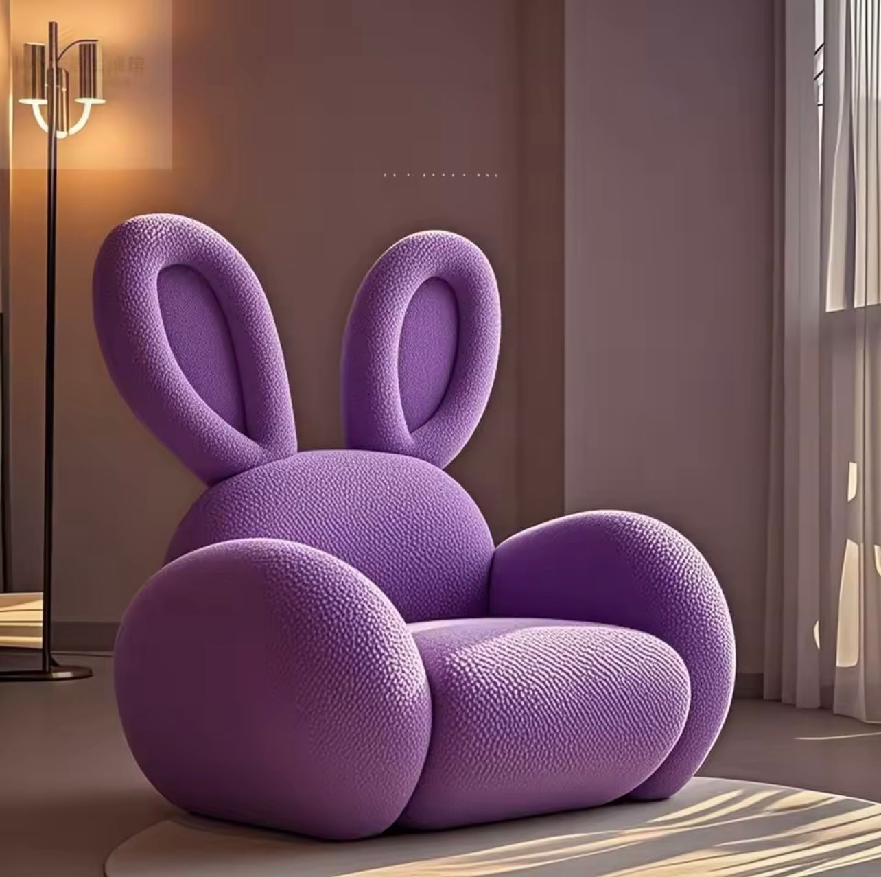Bunny Ears Sofa Chair, Modern Rabbit Ears Armchair