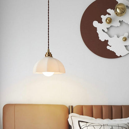 Japanese Wabi-Sabi Lamp - Brass & Glass Lighting