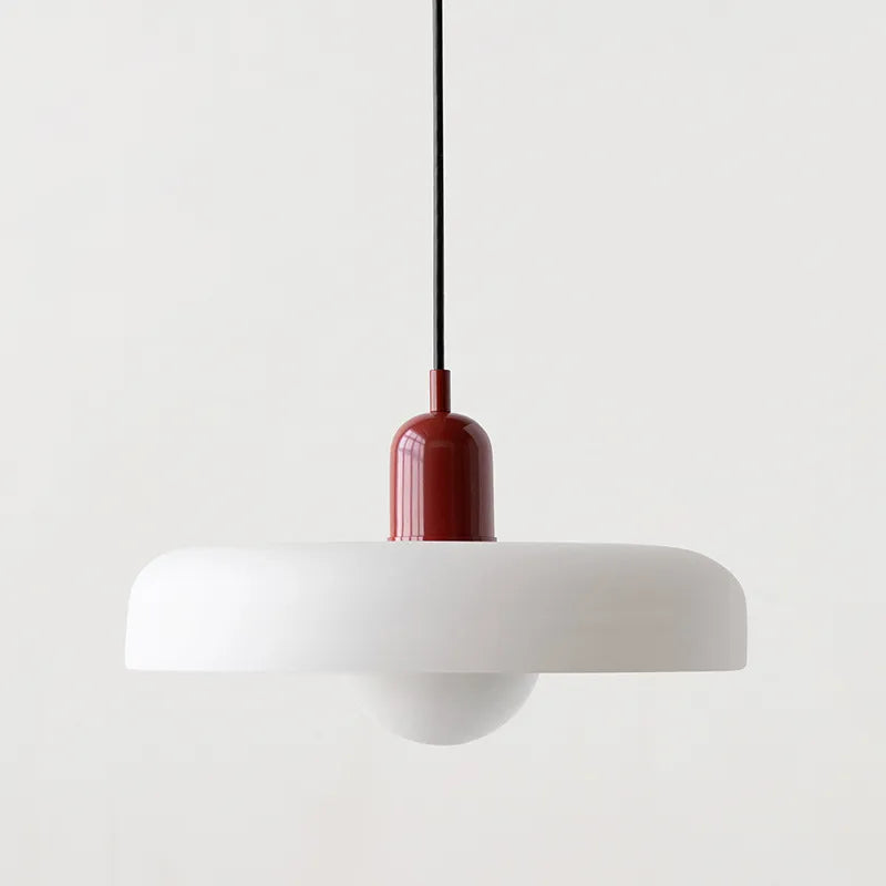Modern Glass Chandelier in Multiple Colors