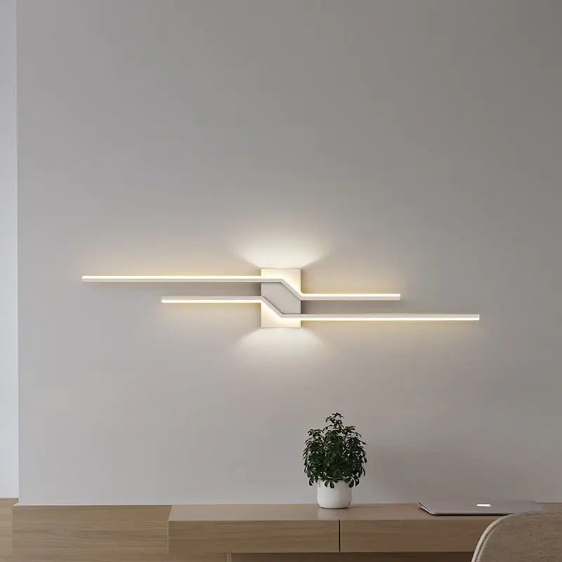Minimalist Long LED Wall Lights, 60–80cm - Beside Light