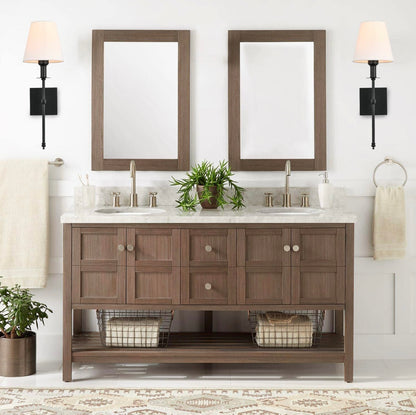 Set of 2 Black Wall Lights with White Fabric Shade – Wall Sconces