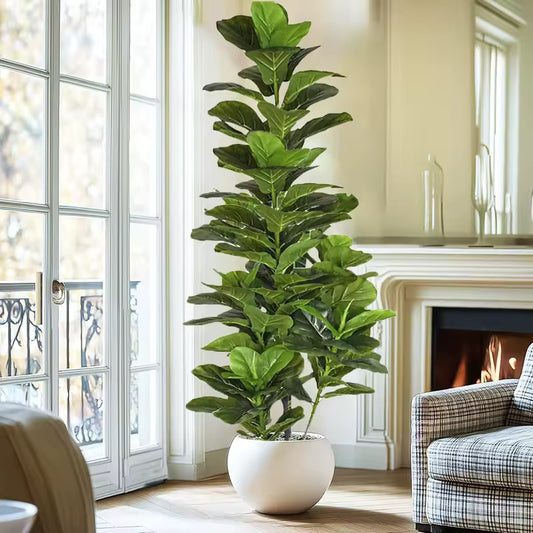 170cm Artificial Fiddle Leaf Fig Tree – Realistic Tropical Plant