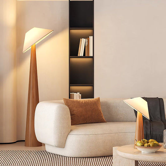Japanese Wabi-Sabi Solid Wood Lamp