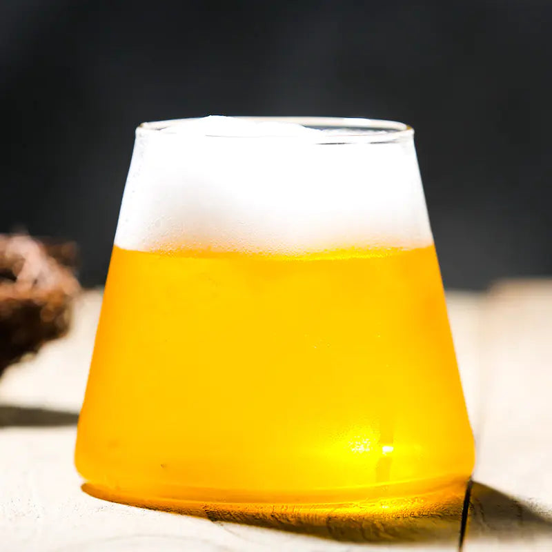 Mount Fuji Cocktail Glass, 280ml and 350ml Borosilicate Bar Glass