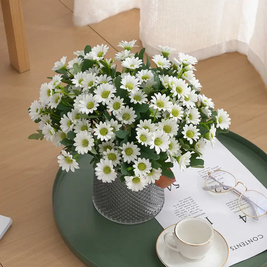 Artificial Chrysanthemum Flower Stem – Real Touch Silk Flowers