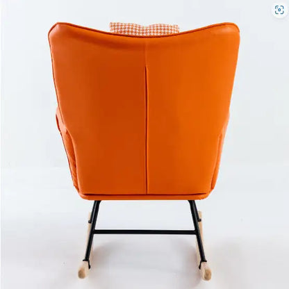 Pink Rocking Chair for Baby Nursery - Nursing Chair for Baby Room