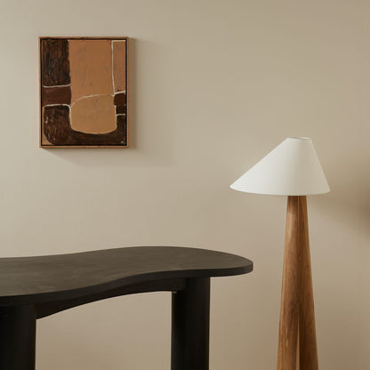 Japanese Wabi-Sabi Solid Wood Lamp