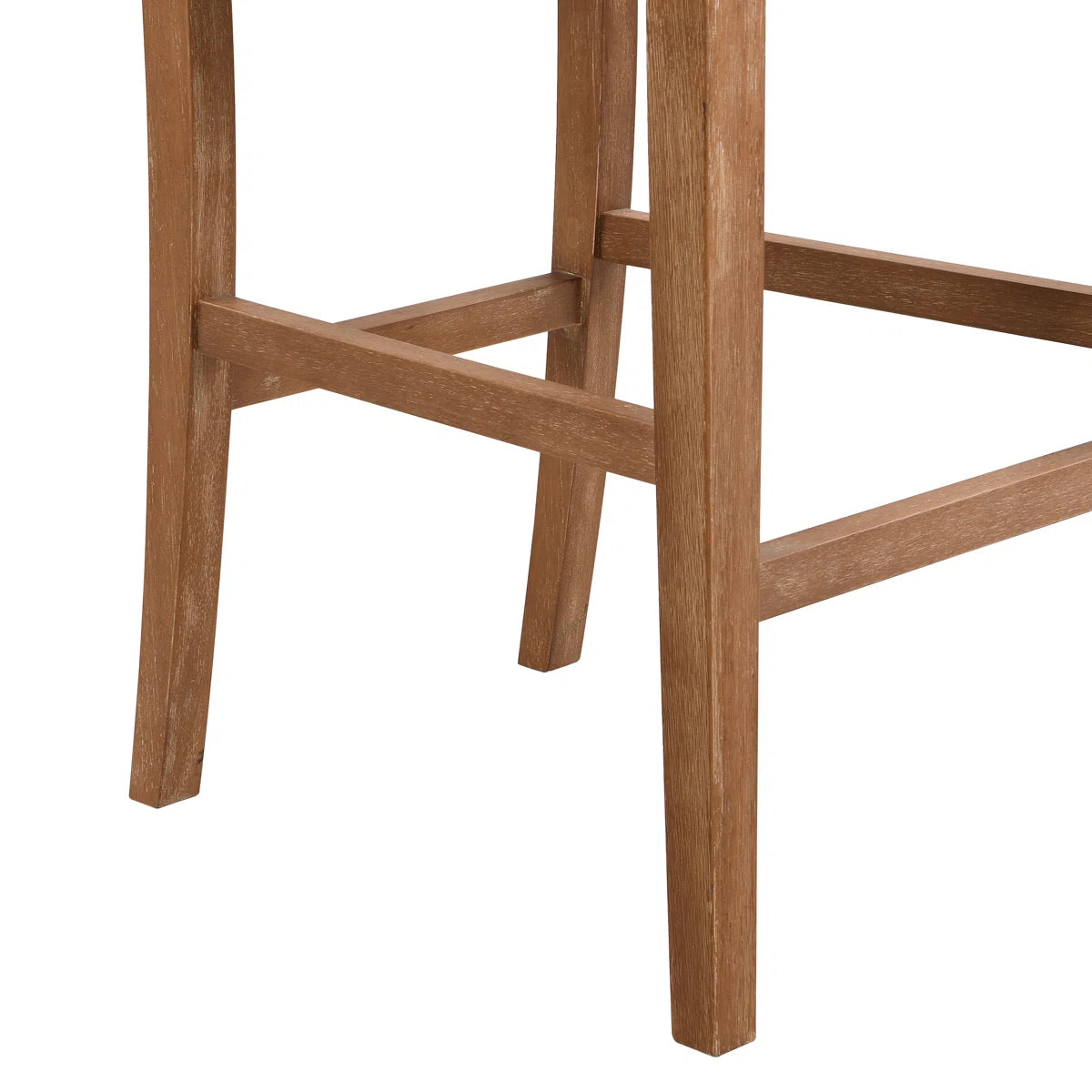 Set of 2 Beige Retro Fabric Bar Stools