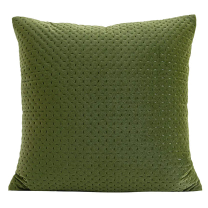Green 3D Pleated Sofa Set with Pillows