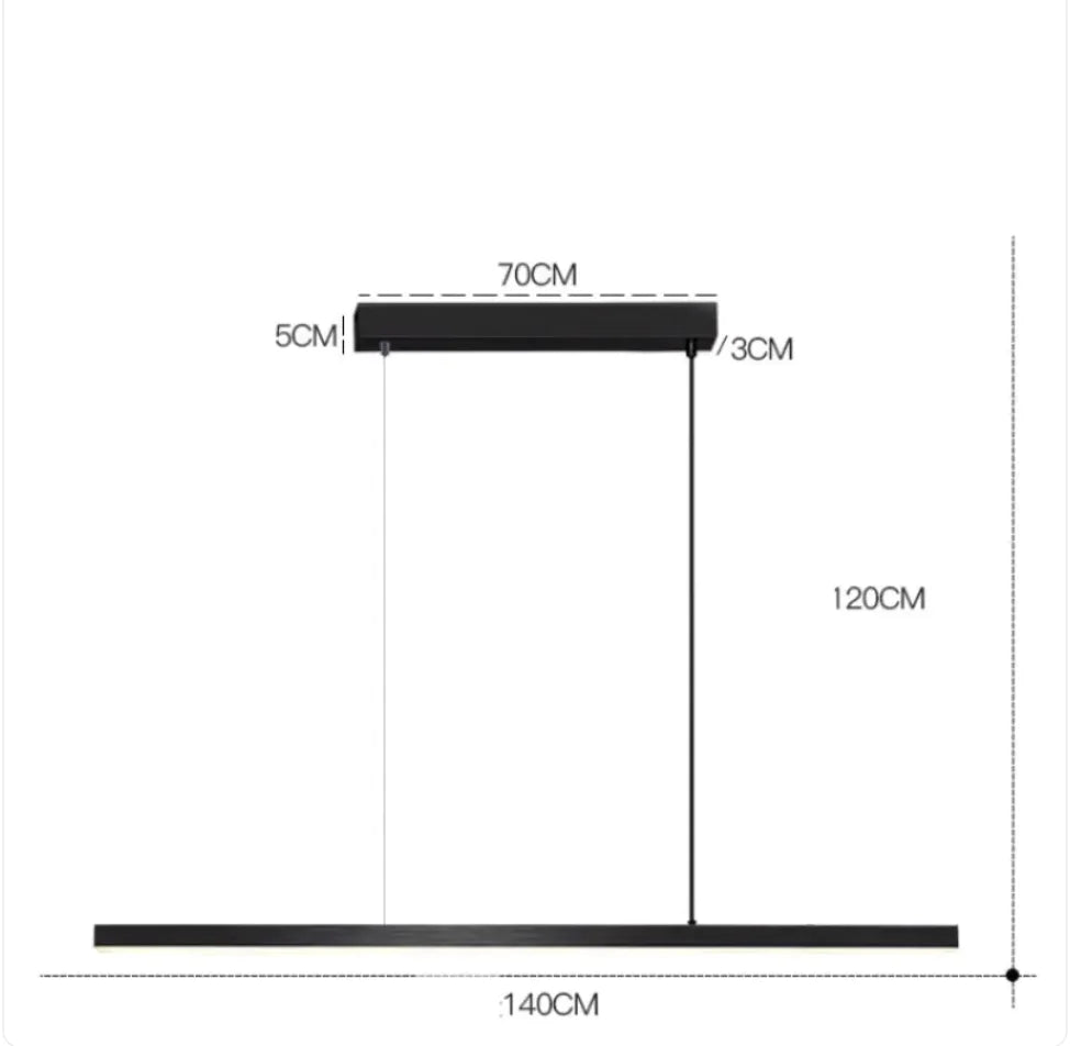 Modern Nordic Minimalist Chandelier