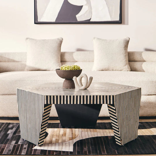 Fusion Striped Coffee Table