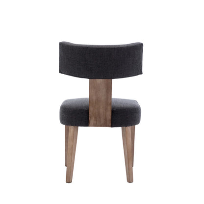 Set of 4 Upholstered Dining Chairs, Mid Century Dining Chairs