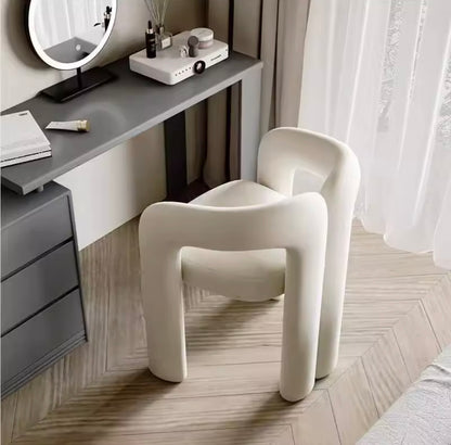 Luxury Makeup Vanity Chair, Modern Minimalist Leisure Chair