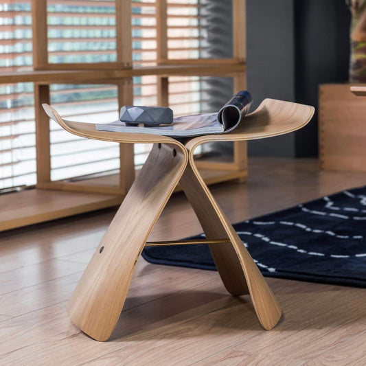 Danish Butterfly Decorative Chair – Solid Wood