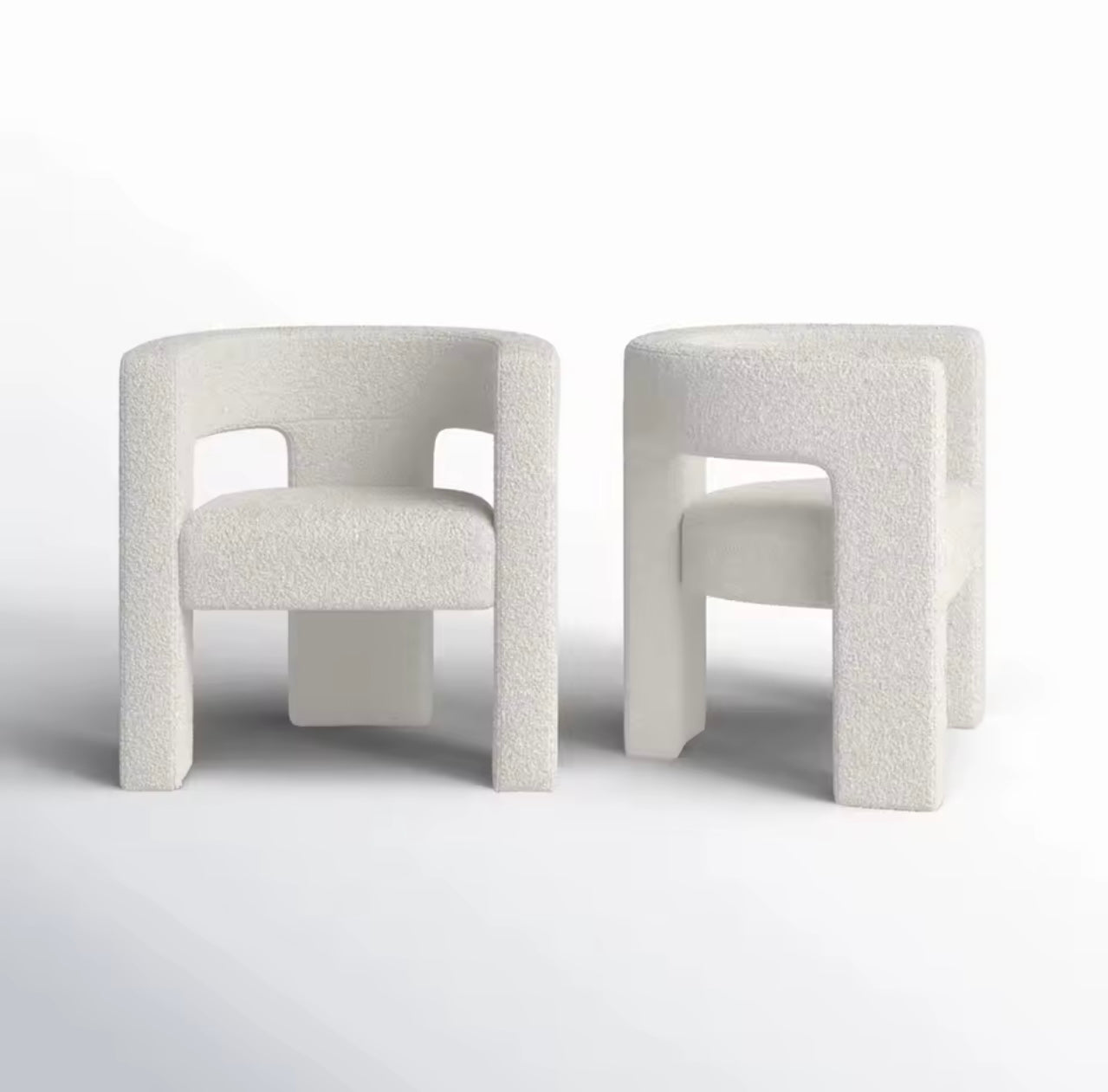 Modern Solid Wood Green Dining Chair