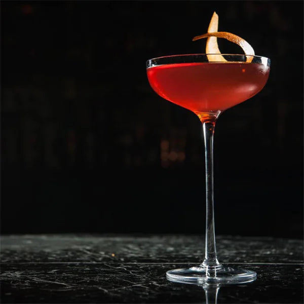 Lead-Free Crystal Martini Glass, 230ml Wide Bowl Cocktail Glass