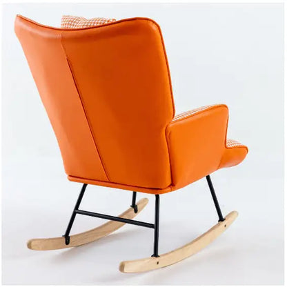 Pink Rocking Chair for Baby Nursery - Nursing Chair for Baby Room