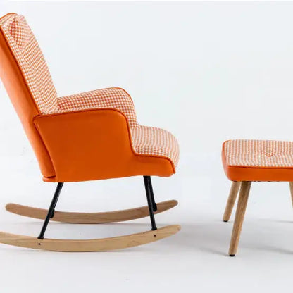 Pink Rocking Chair for Baby Nursery - Nursing Chair for Baby Room