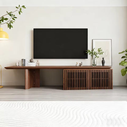 Extendable Walnut Media Console for 55”+ TVs