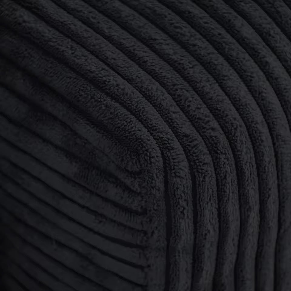 102” L-Shaped Modular Sectional Sofa, Corduroy Fabric with Chaise